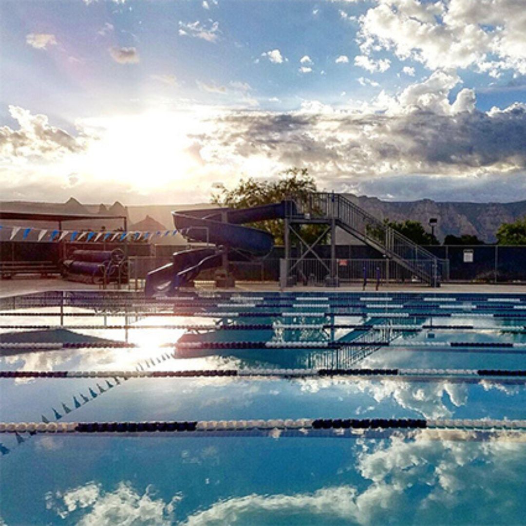 a big pool in Sedona